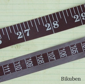 Maya Road - Vintage Tape Measure Trim -Coffee Bean - METERSVIS