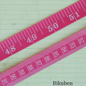Maya Road - Vintage Tape Measure Trim - Rose Pink - METERSVIS