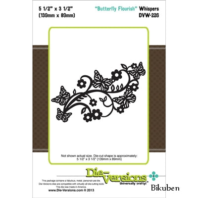 Die-Versions - Whisper Die - Butterfly Flourish