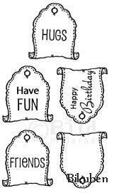 Bildmålarna - 5 tags - Stamp