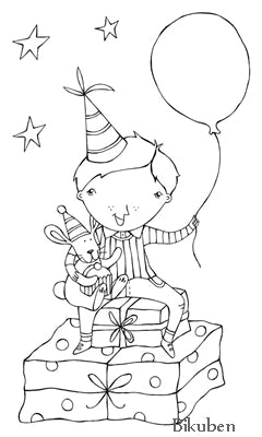 KaBoks - Ole med Gåver - Clear Stamp