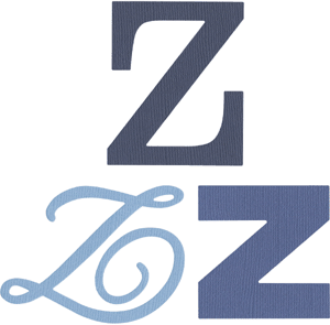 Cookie Cutter Monogram Z