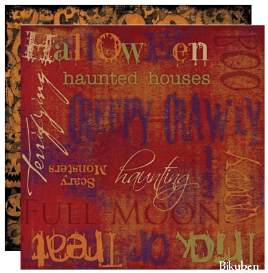 Melissa Frances - Fright This Way - Trick or Treat 12x12"