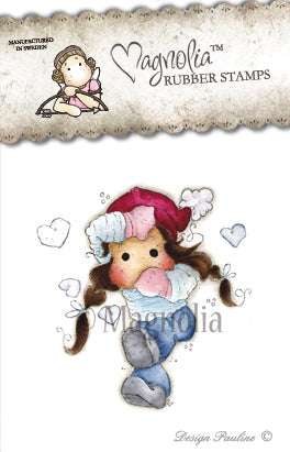 Magnolia:  Winter Wonderland - In the snow heart Tilda - Stamp