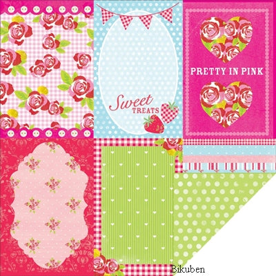 KaiserCraft - Tea Party - Peppermint 12x12"