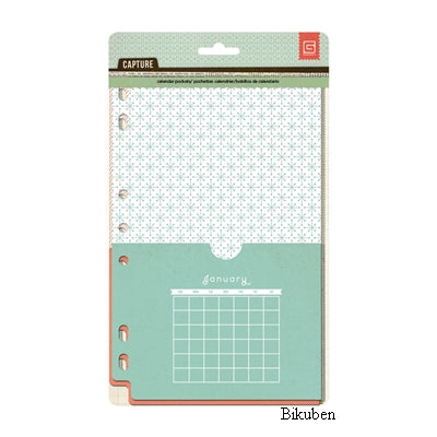 Basic Grey - Carte Postale - Capture Calendar  Pockets
