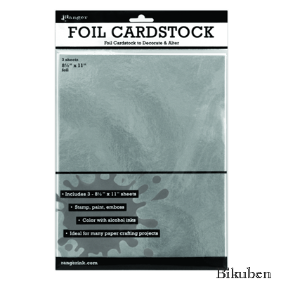 Ranger - Silver Foil Cardstock