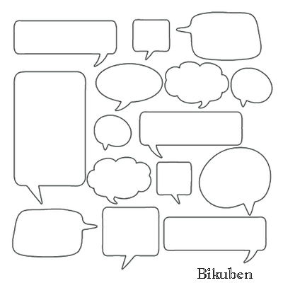 Claudine Hellmuth - Stencil - Chit Chat 6x6"