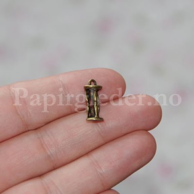 Charms - Timeglass - Brass