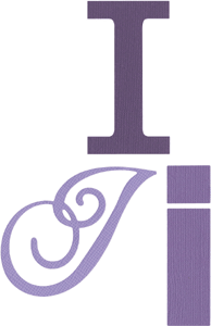 Cookie Cutter Monogram I