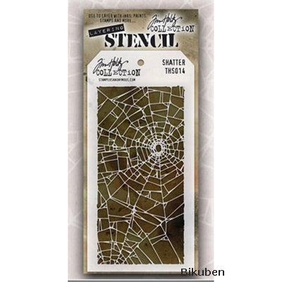 Tim Holtz - Stencil - Shatter