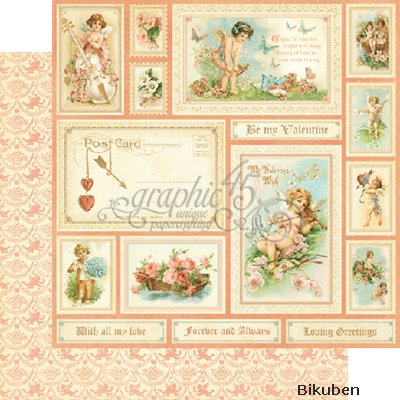 Graphic45 - Sweet Sentiments - Be My Valentine 12x12"