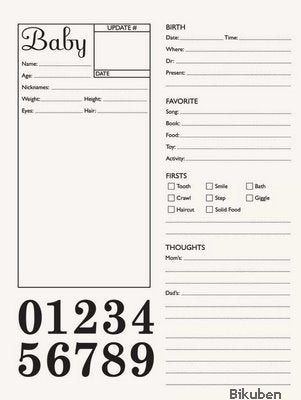 7Gypsies - Clearstamps - Baby