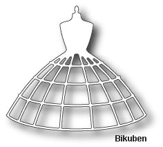 Memory Box - Bella Dress Form Die