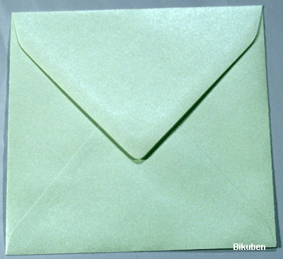 Inkido - kvadratiske konvolutter - Fresh Mint