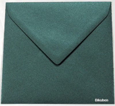 Inkido - kvadratiske konvolutter - Garden Green