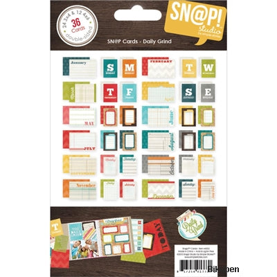 Simple Stories - Daily Grind - Card Pack