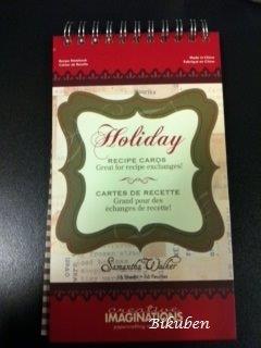 Creative Imagination: Holiday Recipe Cards