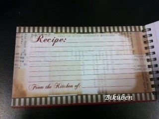 Creative Imagination: Holiday Recipe Cards