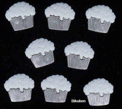 Dress it Up - Wedding Cupcake Buttons