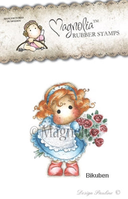 Magnolia - Lost and Found - Tilda Hiding Rose Bouqet Stamp