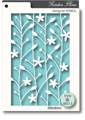 Memory Box - Stencil - Flora