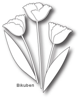 Memory Box - Tulip Stems Die