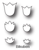 Memory Box - Paper Cut Tulips Dies