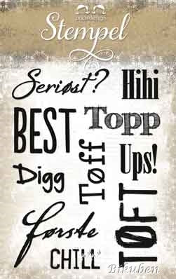 Papirdesign: Digg - Clear Stamps