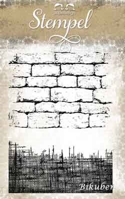 Papirdesign: Lin og mur - Clear Stamps