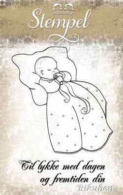 Papirdesign: Dåpsbarnet - Clear Stamps