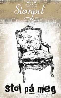 Papirdesign: Stol på meg - Clear Stamps