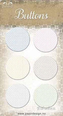 Papirdesign: Strikk - Buttons
