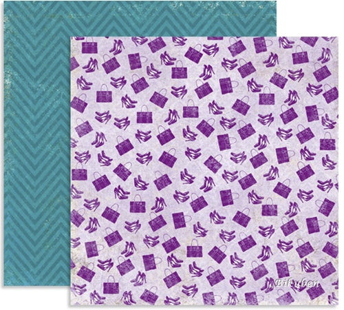 Papirdesign: Forventning - Fashion  12 x 12"