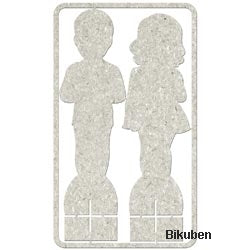 FabScraps - Chipboard - Dolls - Die-cuts