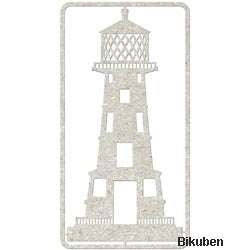 FabScraps - Chipboard - Lighthouse - Die-cut