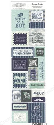 Authentique - Suave - Stamp Block - Die Cuts