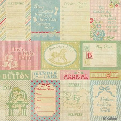 Authentique - Precious - Enchancements 12x12"