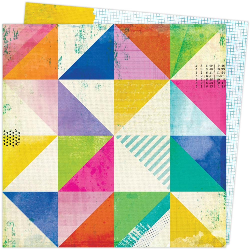 Vicki Boutin - Color Study - Abstract - 12x12"