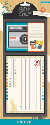 Crate Paper - Boys Rule - Journaling Cards