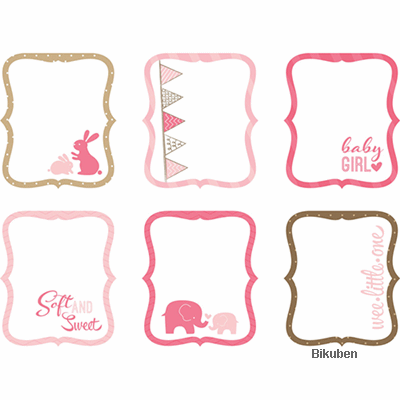 Imaginisce - My Baby Girl - Tag Pad