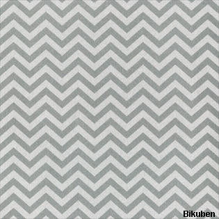 American Crafts - Pow! Speciality Paper - Black Chevron 12x12"