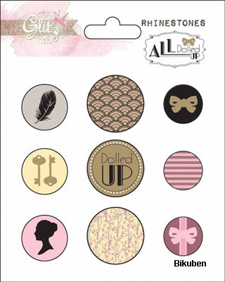 Glitz Design - All Dolled Up - Giant Rhinestones