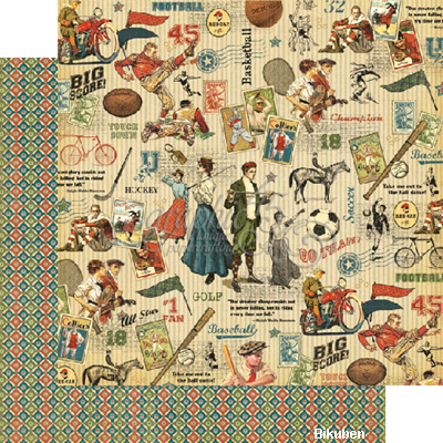 Graphic45 - Good Ol' Sports - All Star 12x12"