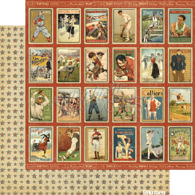 Graphic45 - Good Ol' Sports - Champion 12x12"