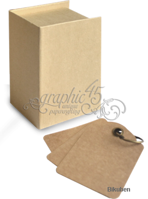 Graphic45 - ATC Book Box
