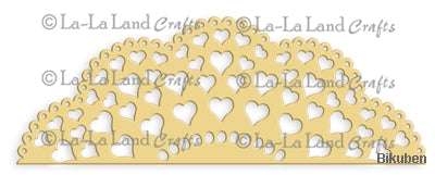 LaLa Land - Heart Doily Border Dies
