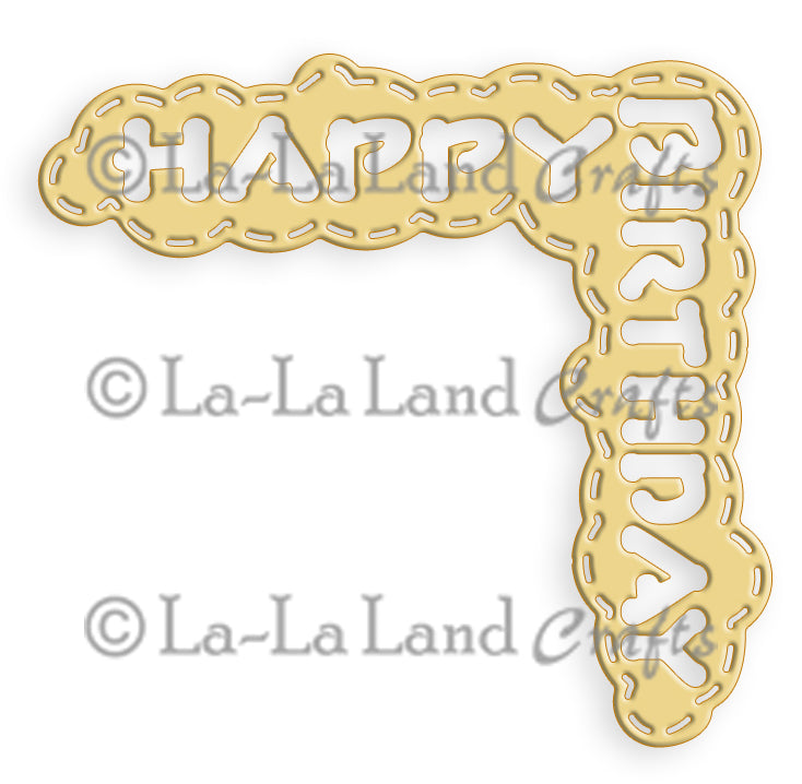 LaLa Land - Birthday Corner Dies