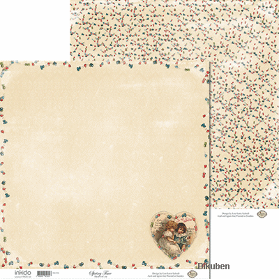 Inkido - Spring Time - Hearts of Joy 12x12"