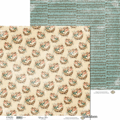 Inkido - Spring Time - Sweet Angels 12x12"